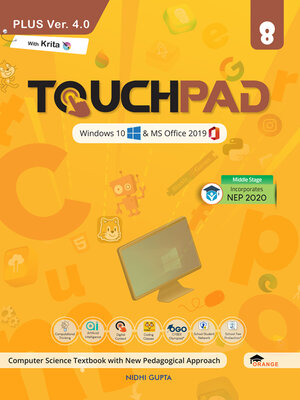 cover image of Touchpad Plus Ver. 4.0 Class 8